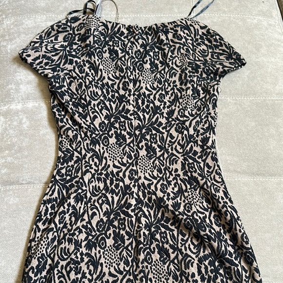 New York & Company Black and Cream Mini Dress - Picture 5 of 10